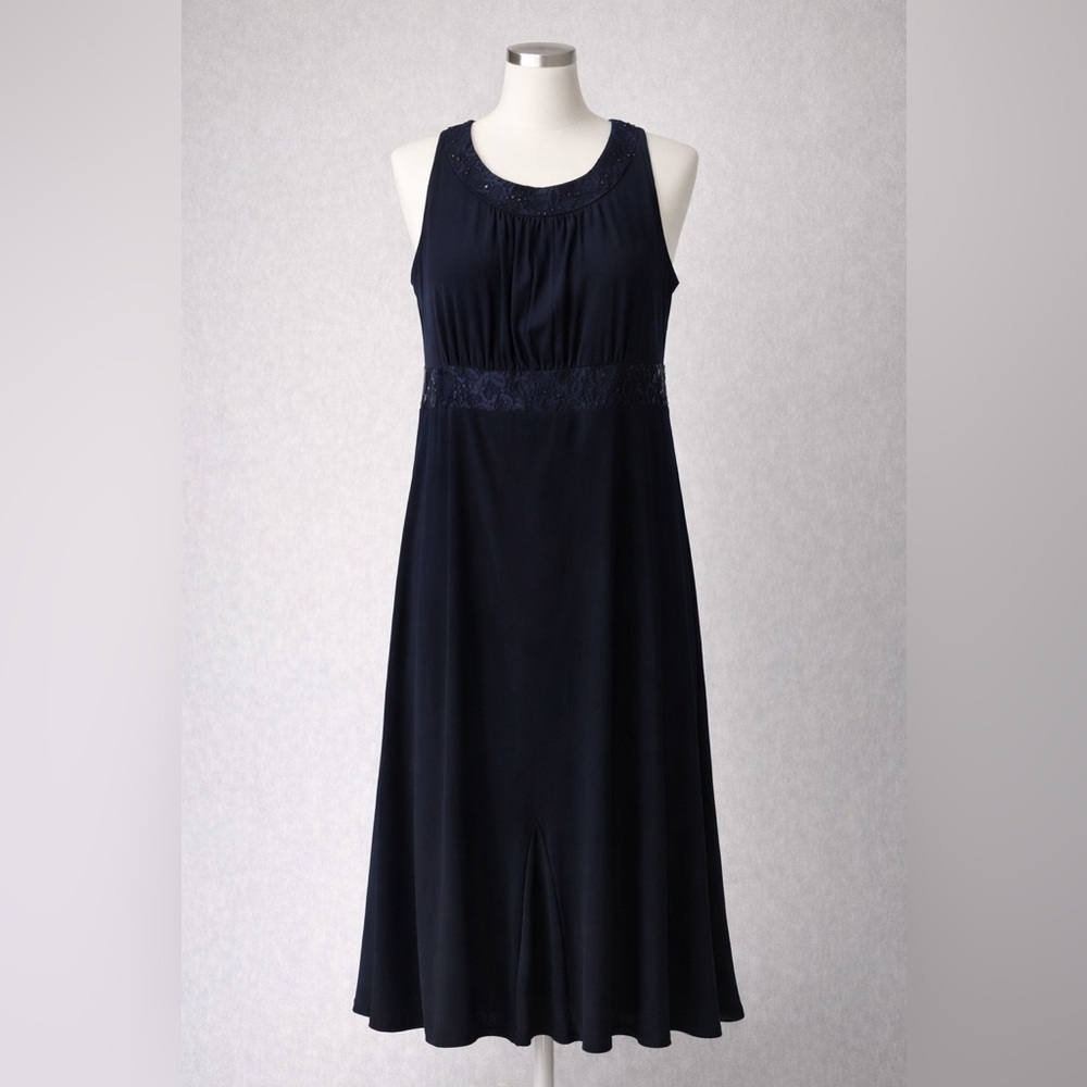 R & M Richards Navy Blue dress